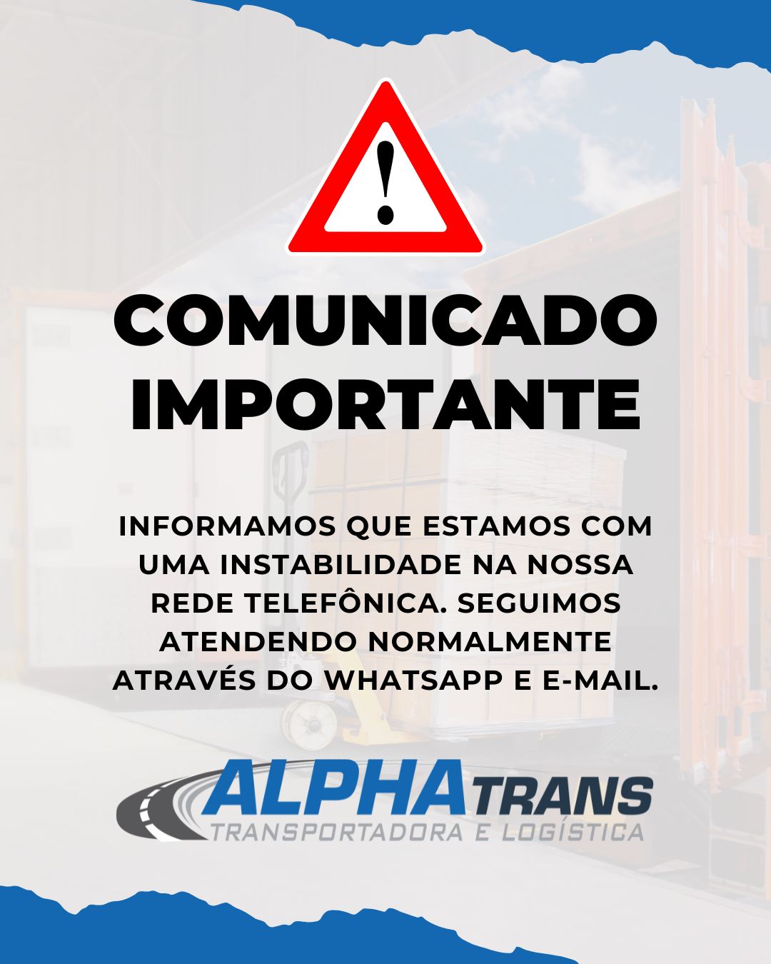 Comunicado importante